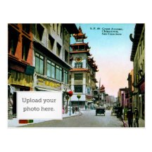 Grant Avenue Chinatown Postcard