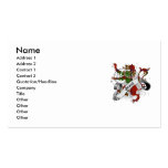 Grant Tartan Lion Business Card Templates