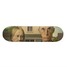 Grant Wood - gothique américain Plateaux De Skate
