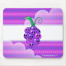 Grape emotes mousepad