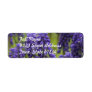 Grape Hyacinth Bulbs Mailing Label