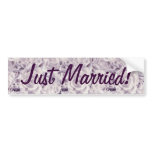 Grape Satin Mauve Roses, Bouquet, floral, template bumper stickers