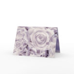 Grape Satin, Mauve Roses Bouquet, floral, template Greeting Card