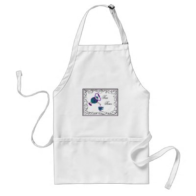 Grape Teapot Apron by maydb_7