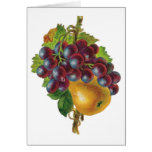 Grapes and A Pear Notecards
