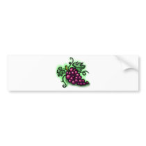 Grapes Bumper Sticker
