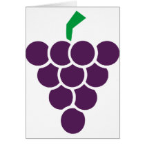 Grapes Greeting Cards