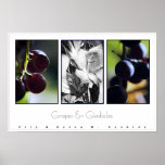 Grapes & Gladiolas posters