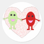 Grapes in Love Stickers