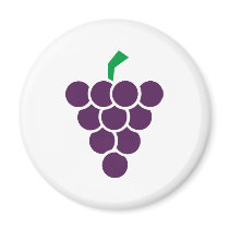 Grapes Fridge Magnets