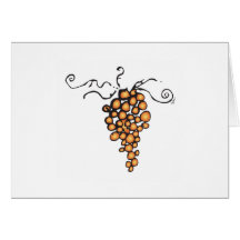 GRAPES OF LIFE GREETING CARD