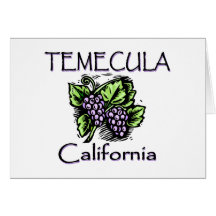 Grapes of Temecula Greeting Cards