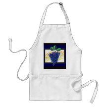"Grapes Of Wrath" apron by Zoltan Buday