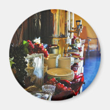 Grapes Shadows Refrigerator Magnet