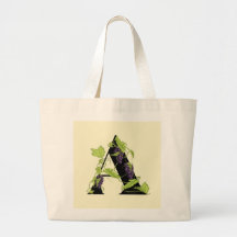 Grapevine A  by Tracey Smith Studios Tote Bags
