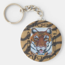 Graphic1tiger, full face key chain