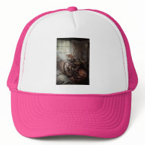 Graphic Artist - The humble printing press Mesh Hat