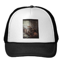 Graphic Artist - The humble printing press Mesh Hats