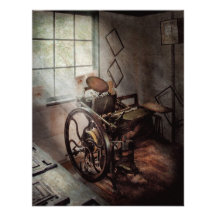 Graphic Artist - The humble printing press Invitation
