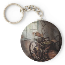 Graphic Artist - The humble printing press Key Chains