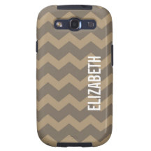 Graphic chevron pattern smoke grey your name