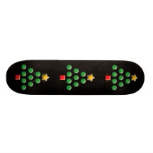 Graphic Christmas Tree Skateboard Decks