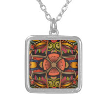 Graphic contemporary vibrant art deco style design jewelry
