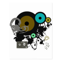 Graphic Music Design! Postcards