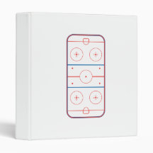graphique de piste de hockey sur glace