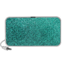 Graphique de scintillement de faux de turquoise haut-parleurs mp3