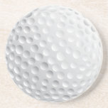 graphique de vecteur de boule de golf dessous de verres