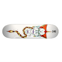 GRAPHIQUES de TOMSAC - clown fou Skateboards