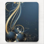 Graphisme bleu pour No�l - Tapis De Souris