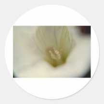 grasping round sticker