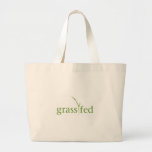 Grass Fed Tote Canvas Bags