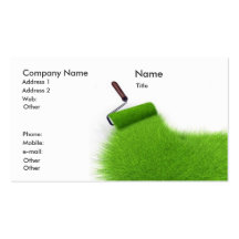 Grass Paint Business Card