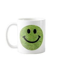 Grass Smiley Coffee Mug