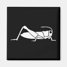 Grasshopper Refrigerator Magnet