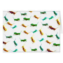 Grasshoppers! Card
