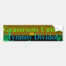 Grassroots Bumper Sticker