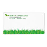 Grassy Landscape Shipping Label