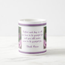 Gratitude - Pink Wood Sorrel Mug