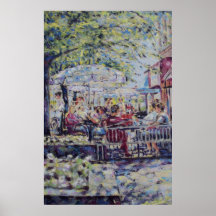 Gratzi's Main Street Summer scene Posters