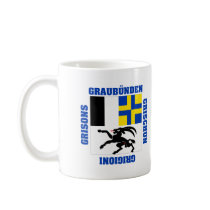 Graubunden Switzerland Canton Flag Mug