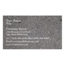 Gravel Ground Texture Detail Business Card