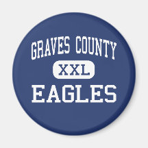 Graves County - Eagles - High - Mayfield Kentucky Magnet