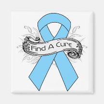 Graves Disease Find A Cure Ribbon Refrigerator Magnets