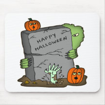 Graveyard Ghoul Monster Mousepad