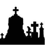 Graveyard Night photo sculptures