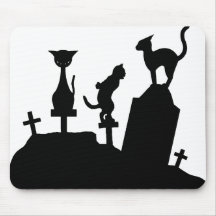 Graveyard Reunion Mouse Pads
